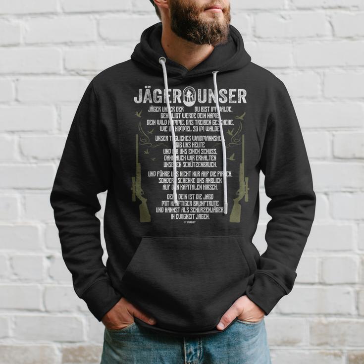 Jäger Unser Jägerunser Hunting Kapuzenpullover Geschenke für Ihn