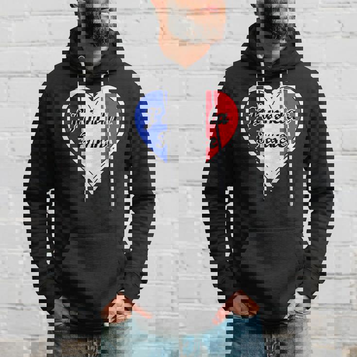 J'aime La France Drapeau J'aime La Culture Française Paris Francaise Sweat à capuche Cadeaux pour lui