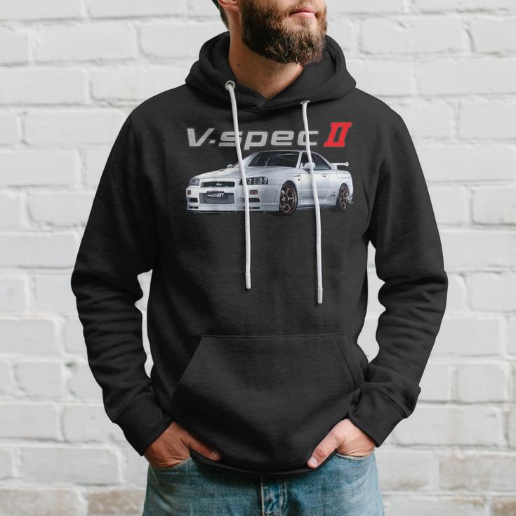 Jdm Auto R34-Spec Ii Rb26 Skyline Kapuzenpullover Geschenke für Ihn