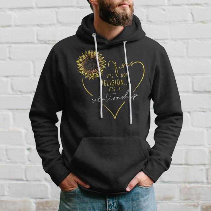 Jesus Es Ist Keine Religion Sondern Eine Beziehung Jesus Kapuzenpullover Geschenke für Ihn