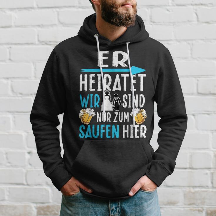 Jga Polterabend Poltern Stag Night Kapuzenpullover Geschenke für Ihn