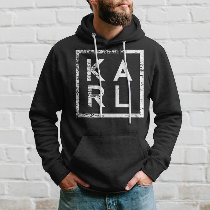 Karl Minimalism Kapuzenpullover Geschenke für Ihn