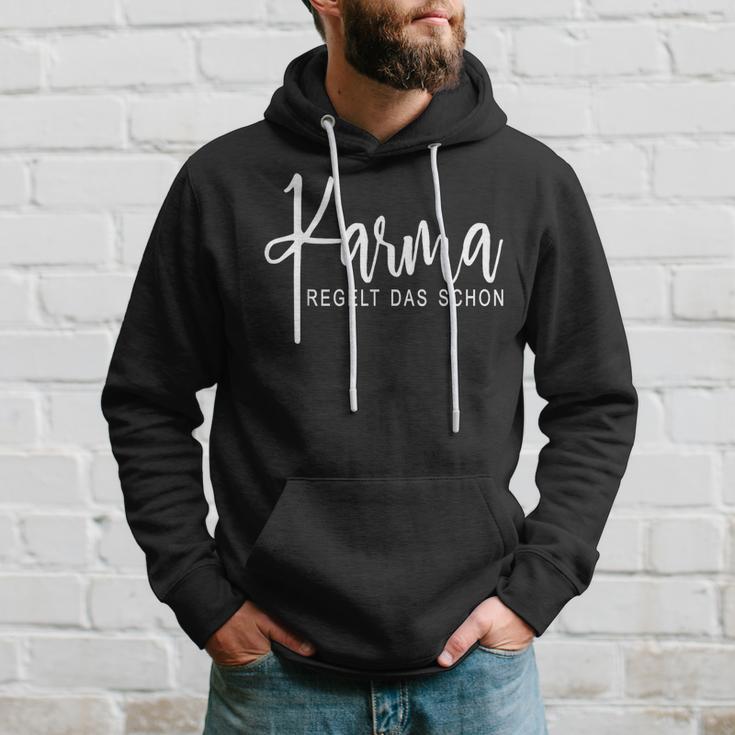 Karma Regelt Das Schon Schicksal Karma S Kapuzenpullover Geschenke für Ihn