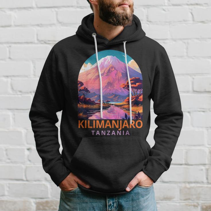 Kilimanjaro Travel Adventure Travel Kilimanjaro Tanzania Kapuzenpullover Geschenke für Ihn