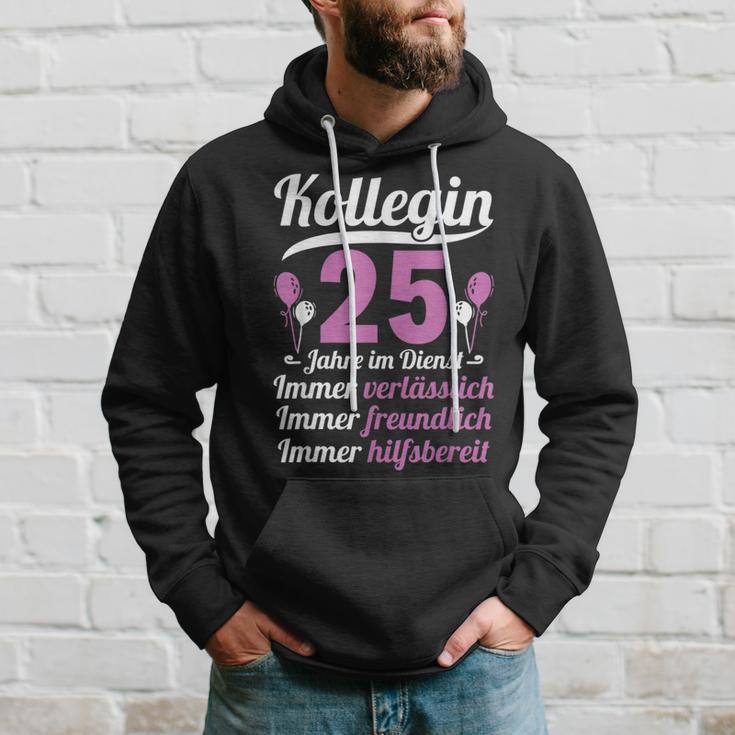 Kollegin Jahre Im Dienst 25 Jahriges Service Anniversary German Lang S Kapuzenpullover Geschenke für Ihn