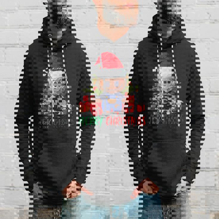 Labubu Merry Christmas Labubu Lovers Hoodie Gifts for Him