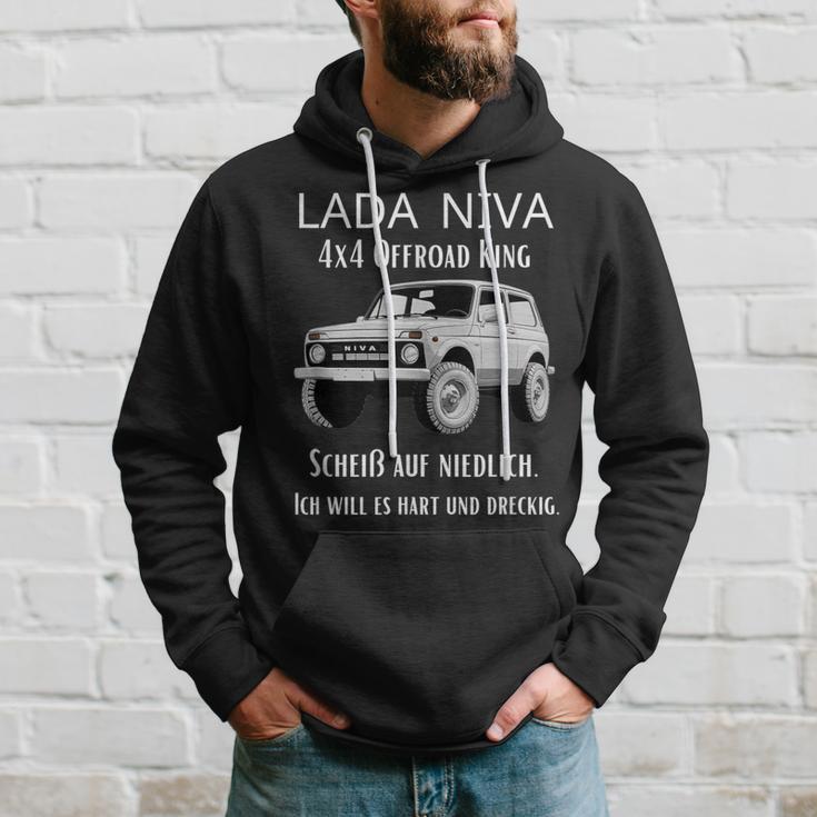 Lada Niva 4X4 Offroad King Kapuzenpullover Geschenke für Ihn