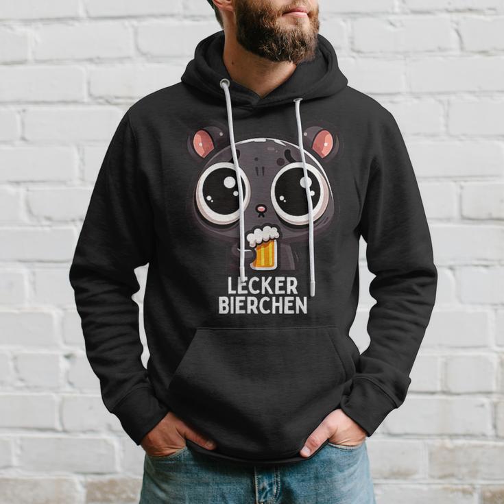 Lecker Bierchen Sad Hamster Meme Kapuzenpullover Geschenke für Ihn