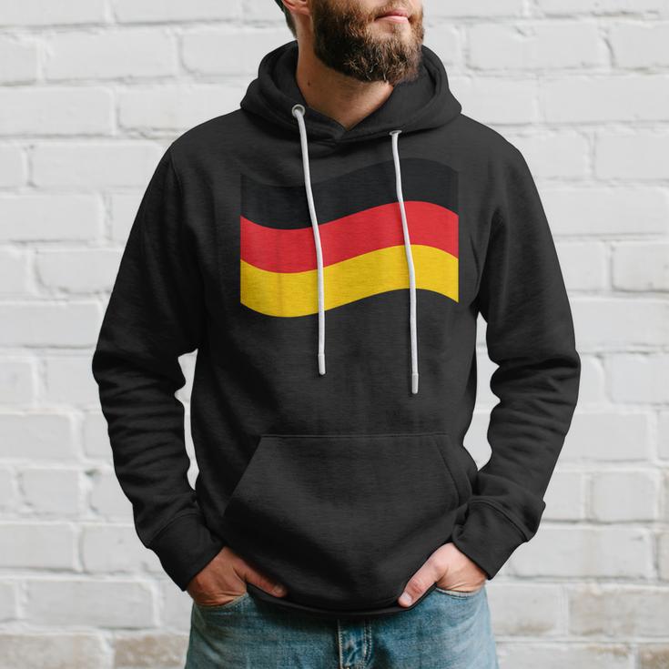 Leuchtendes Herz Deutsche Flagge Colours Germany Fan Kapuzenpullover Geschenke für Ihn