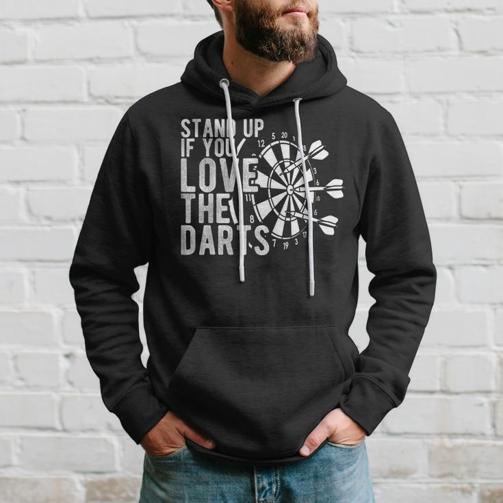Levántate Si Te Gustan Los Dardos Diana Dart Sport Sudadera Regalos para él