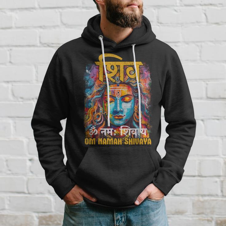 Lord Shiva Hinduism Om Namah Shivaya Hindu Mantra Kapuzenpullover Geschenke für Ihn