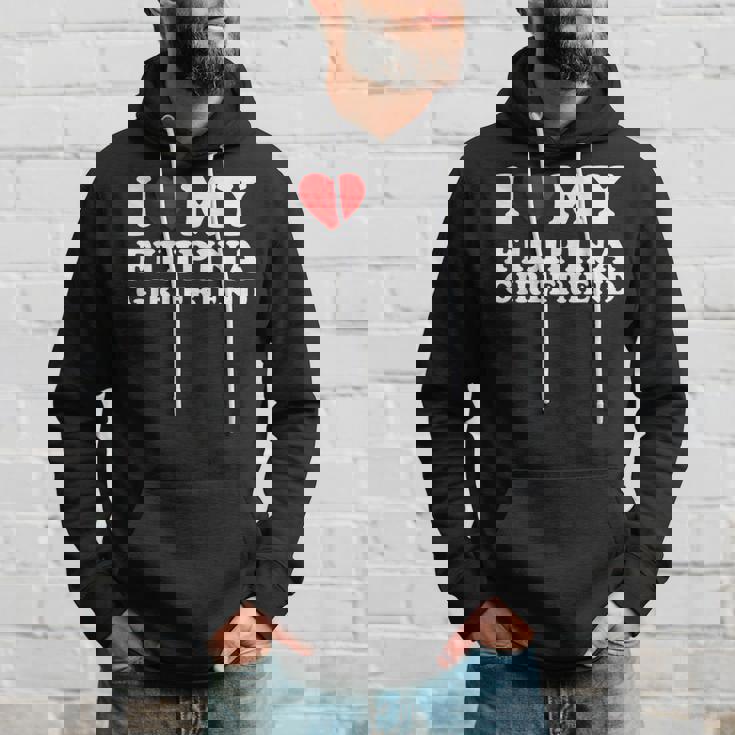 I Love My Filipina Girlfriend I Heart My Filipina Girlfriend Hoodie Gifts for Him