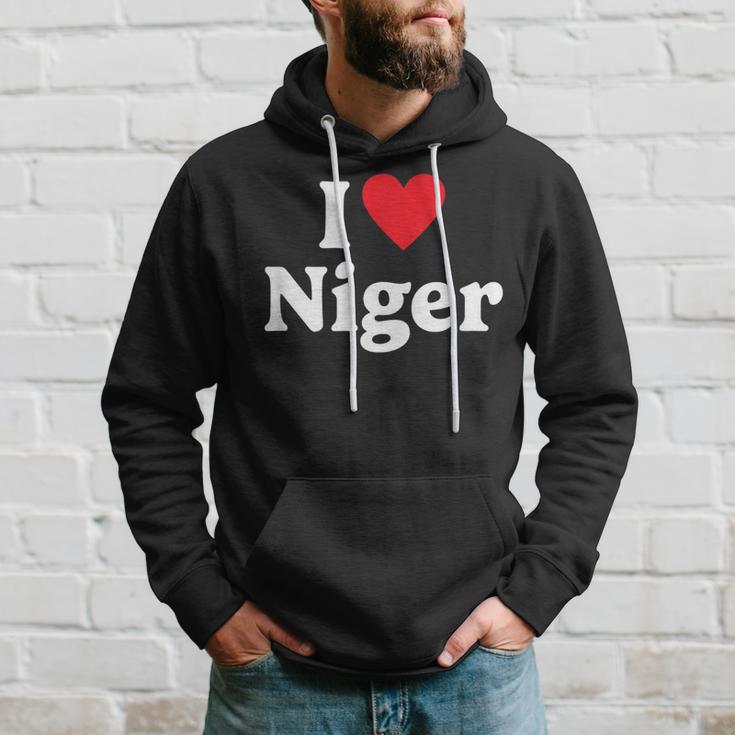 I Love Niger Kapuzenpullover Geschenke für Ihn