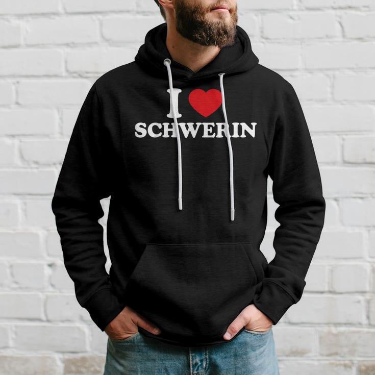 I Love Schwerin Kapuzenpullover Geschenke für Ihn