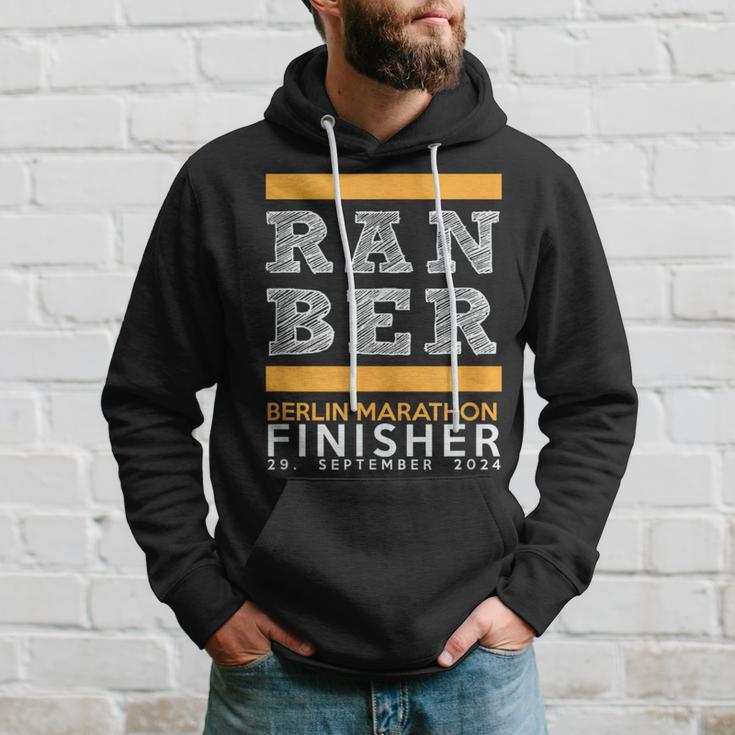 Marathon Berlin 2024 Finisher Kapuzenpullover Geschenke für Ihn