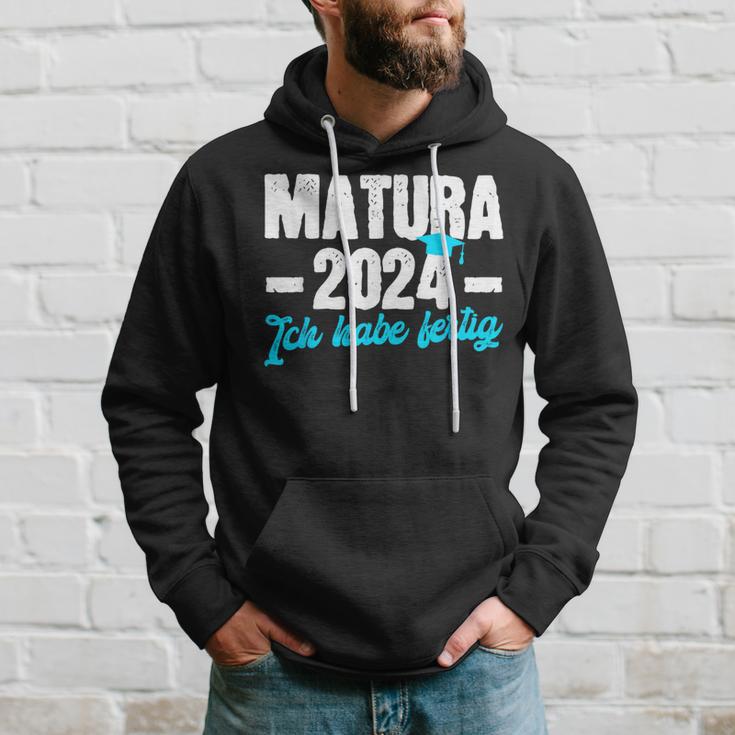 Matura 2024 Ich Habe Fertig Matura Bestanden Kapuzenpullover Geschenke für Ihn