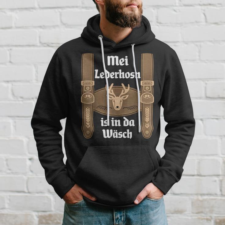 Mei Lederhosn Is In Da Wäsch Oktoberfest Costume Kapuzenpullover Geschenke für Ihn