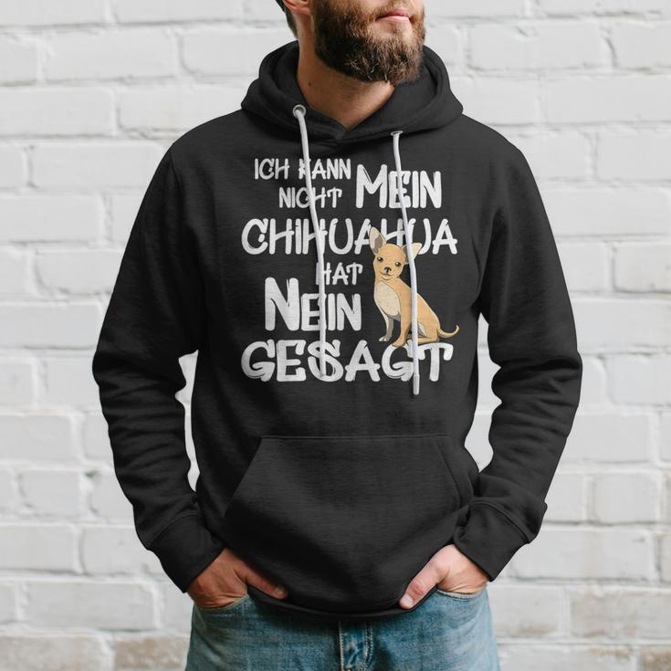 Mein Chihuahua Hat No Sagt Dog Holder Fun Kapuzenpullover Geschenke für Ihn