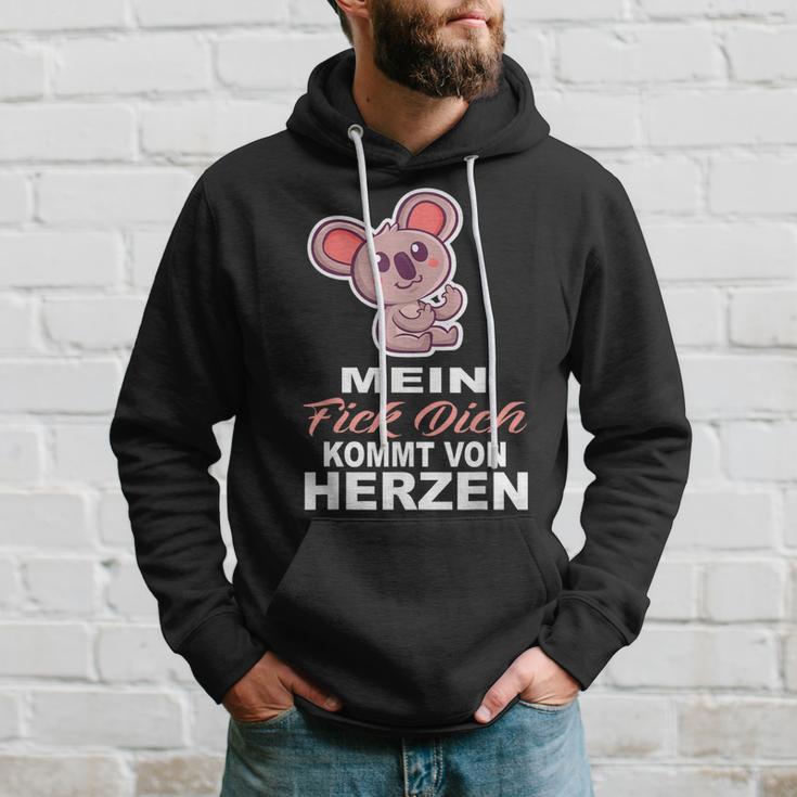 Mein Fick Dich Kommton Herzen Fick Dich Kapuzenpullover Geschenke für Ihn