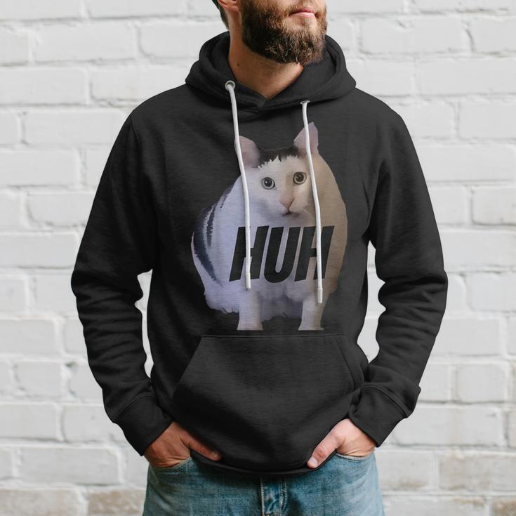 Meme Huh Cat Kapuzenpullover Geschenke für Ihn