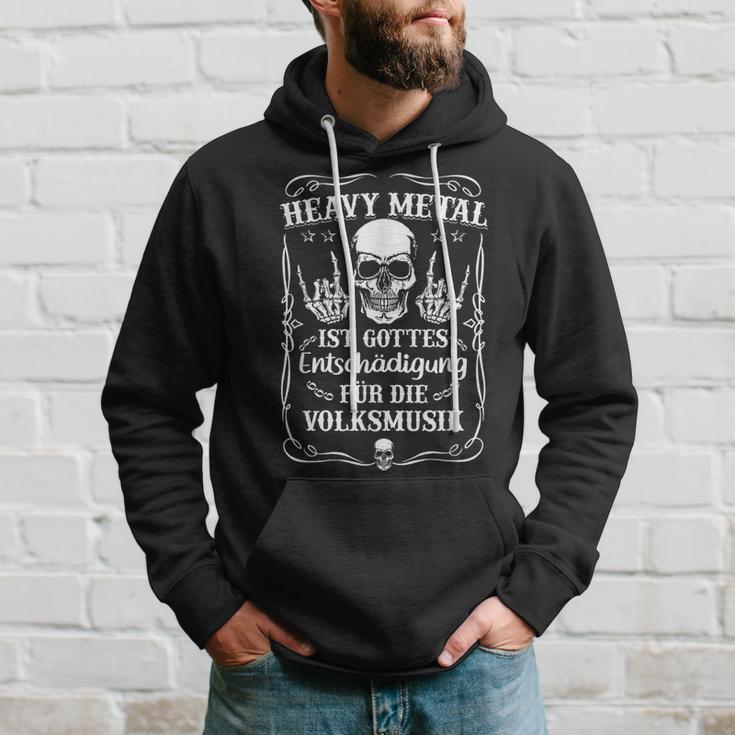 Metal Metalfan Rocker Biker Folk Music Heavy Metal Kapuzenpullover Geschenke für Ihn