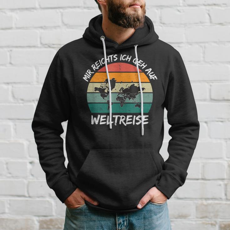 Mir Reichts Ich Geh Auf World Travel World Map Kapuzenpullover Geschenke für Ihn