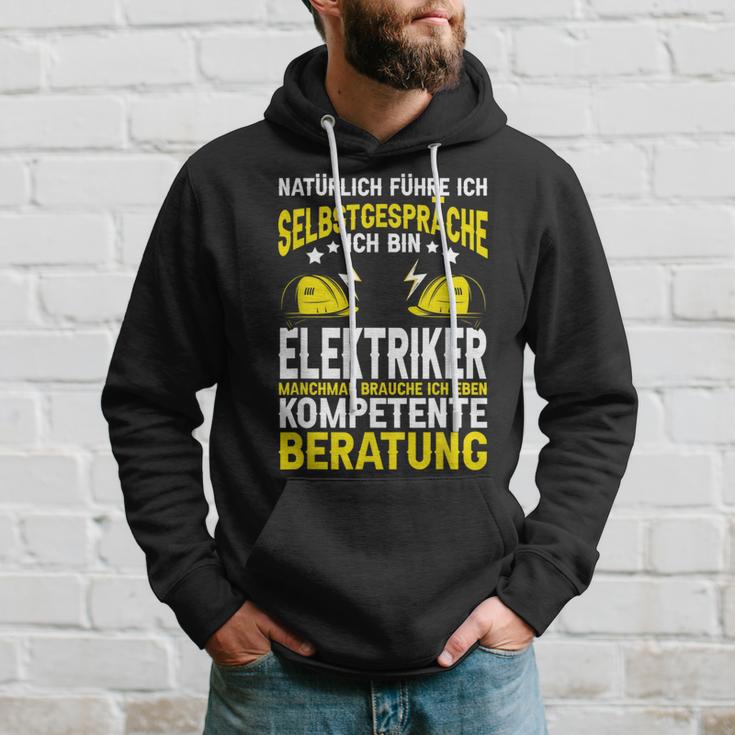 Natürlich Führe Ich Selbstgespräche Elektriker Kapuzenpullover Geschenke für Ihn