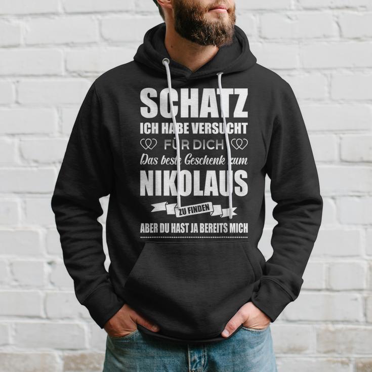 Nikolaus Für Sie Ehefrau Nikolaustag Für Him Ehemann Freund Kapuzenpullover Geschenke für Ihn