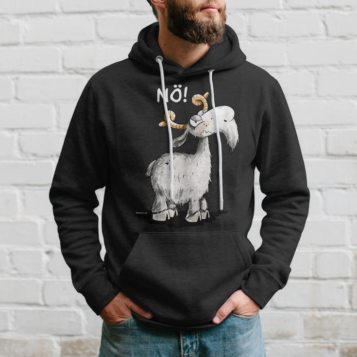 Nö Ziege Hat Keinen Bock I Goat Statement Fun S Kapuzenpullover Geschenke für Ihn