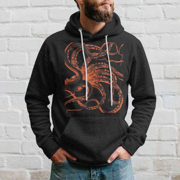 Octopus Tentacle Kraken Cthulhu Steampunk Ocean Sea Legend Kapuzenpullover Geschenke für Ihn