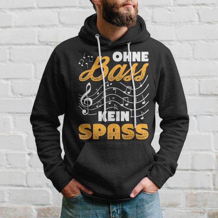 Ohne Bass Kein Spaß Chor Sänger Orchestra Kapuzenpullover Geschenke für Ihn