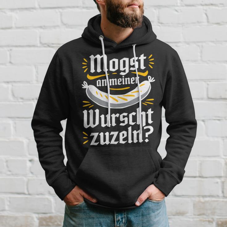 Oktoberfest Weisswurst Zuzeln Kapuzenpullover Geschenke für Ihn