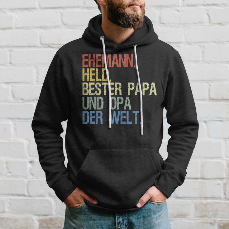 Opa Und Papa Bester Papa Und Opa Der Welt Kapuzenpullover Geschenke für Ihn