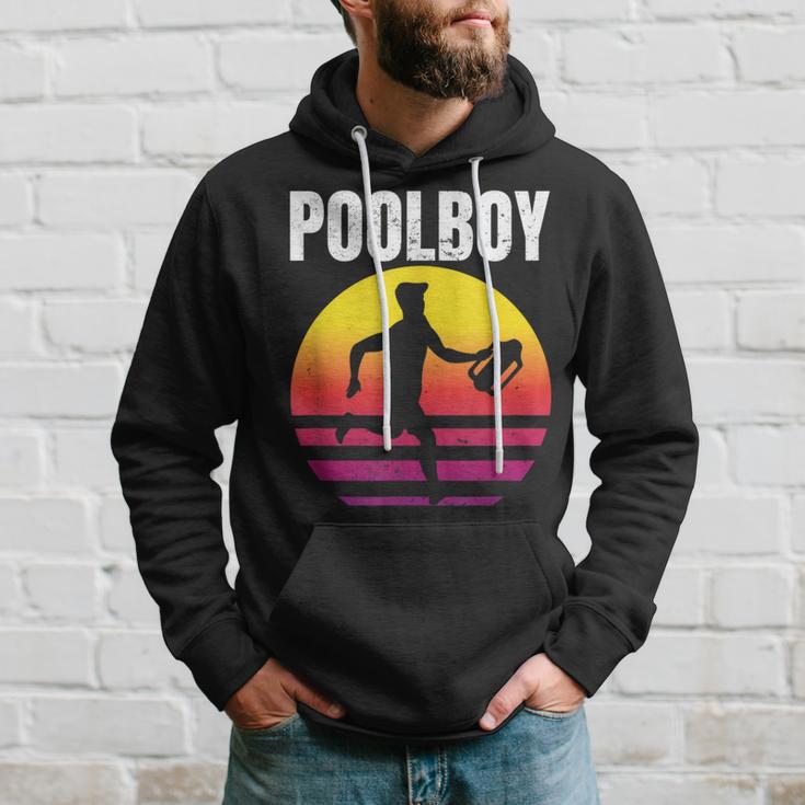 Poolboy Bademeister Lifeguard Swimming Pool Indoor Pool Kapuzenpullover Geschenke für Ihn