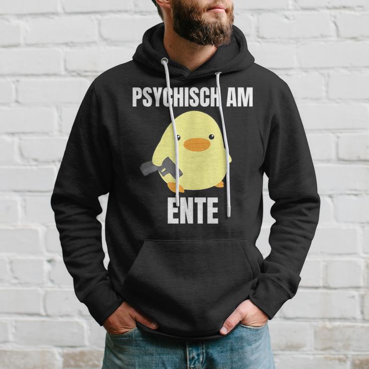 Psychisch Am Ente Kapuzenpullover Geschenke für Ihn