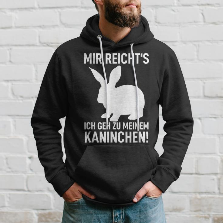 Rabbit Mir Reicht's Ich Geh Zu Meinem Rabbit Kapuzenpullover Geschenke für Ihn