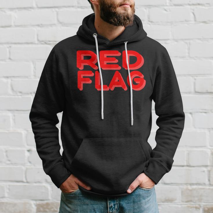 Red Flag Kapuzenpullover Geschenke für Ihn