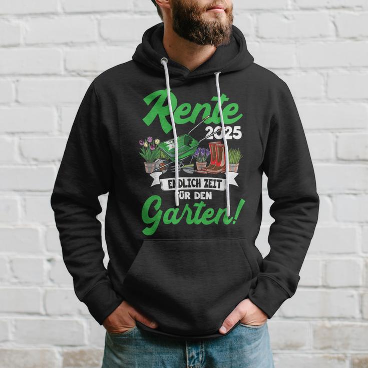 Rente 2025 Endlich Zeit Für Den Garten Rentner Kapuzenpullover Geschenke für Ihn