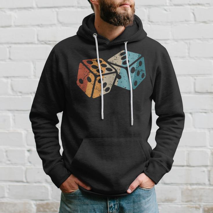 Retro Dice Gameintage Dice Kapuzenpullover Geschenke für Ihn