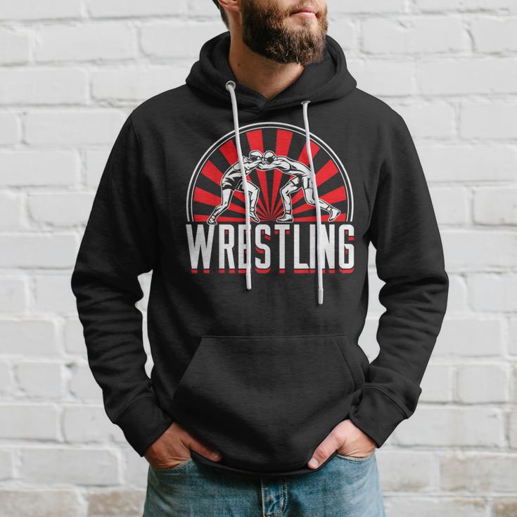 Ring Sport Ring Combat Ringer Wrestler Kapuzenpullover Geschenke für Ihn