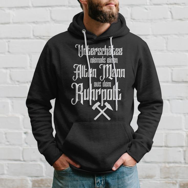 Ruhrpott Quote Ruhrgebiet City Sayings Zeche Kohle Mining Kapuzenpullover Geschenke für Ihn