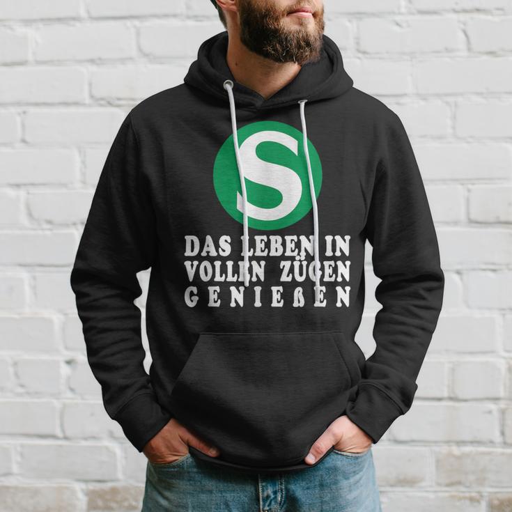 S-Bahn Das Leben Inoll Zügen German Kapuzenpullover Geschenke für Ihn