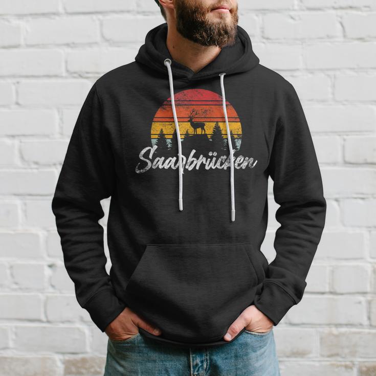 Saarbrücken Deerintage Heimat Souvenir Saarbrücken Kapuzenpullover Geschenke für Ihn