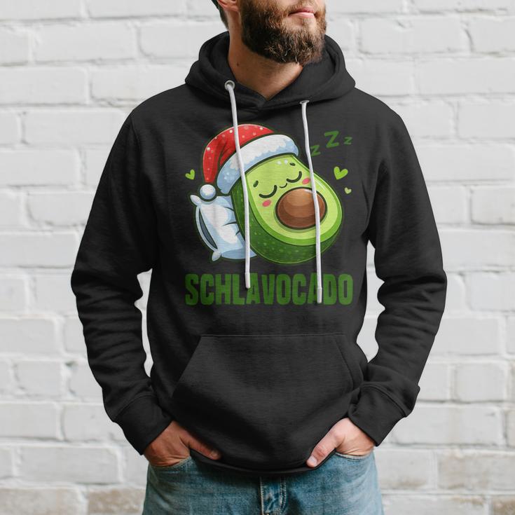 Schlavocado Official Pyjamas Sleep Avocado Christmas Kapuzenpullover Geschenke für Ihn