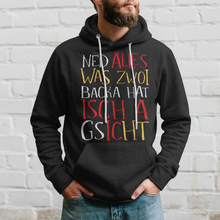 Schwaben Dialect Saying Schwabenland Swabian Kapuzenpullover Geschenke für Ihn