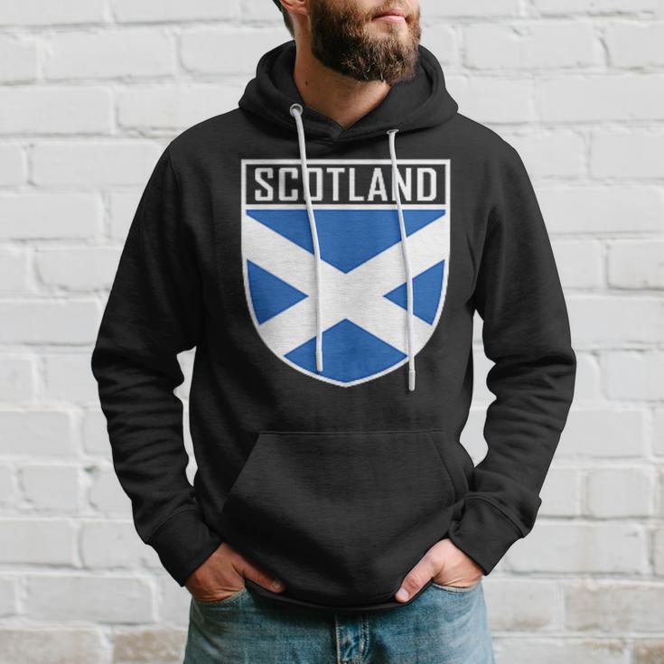 Scotland Flag Scottish Flag Football Fan Kapuzenpullover Geschenke für Ihn