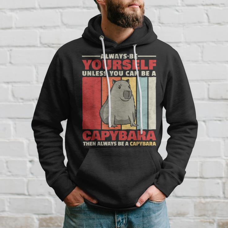 Sei Ein Capybara Wasserschwein South America Capybara Kapuzenpullover Geschenke für Ihn