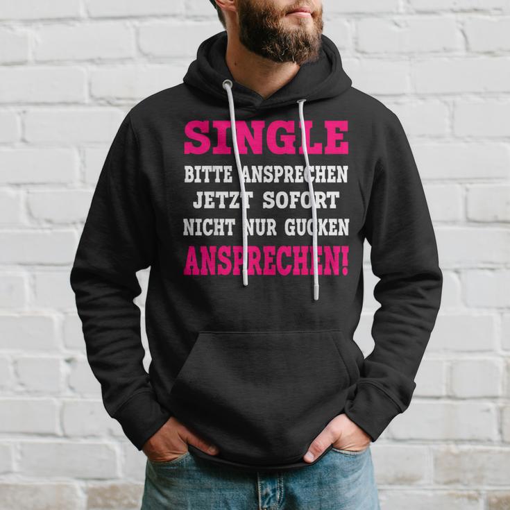 Single Please Atten Kapuzenpullover Geschenke für Ihn