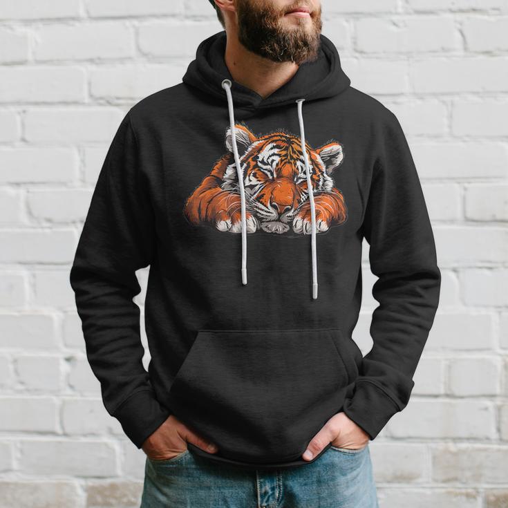 Sleeping Tiger I Tiger Children's Kapuzenpullover Geschenke für Ihn