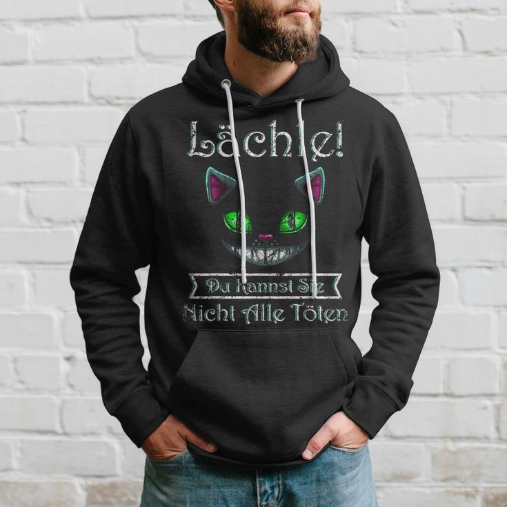 Smile Du Kannst Sie Nicht Alle Töten Cheshire Cat Kapuzenpullover Geschenke für Ihn